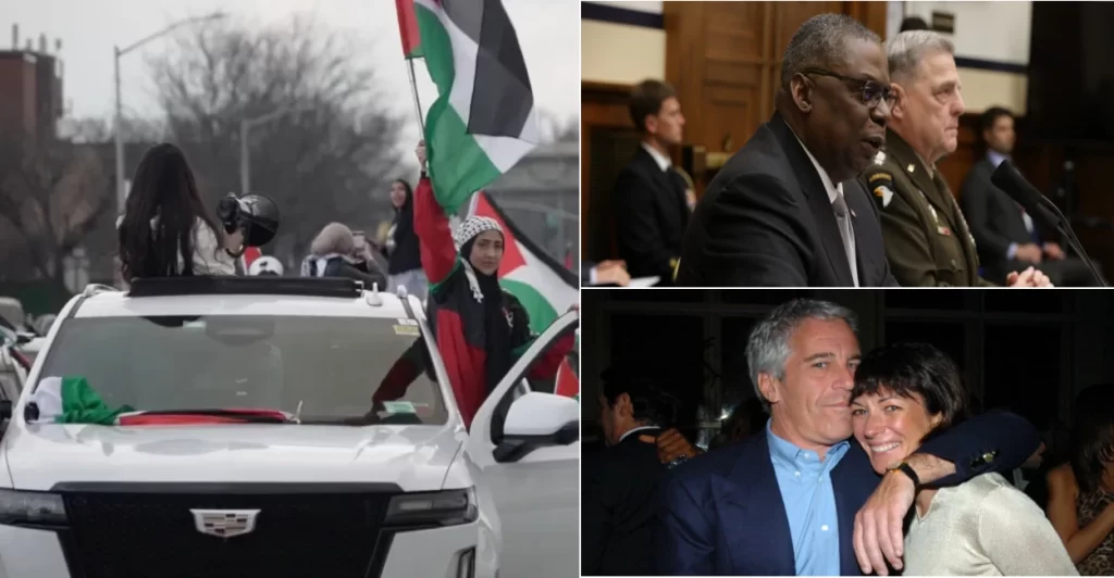 Protests, DOD Extremism Report, and Epstein Docs