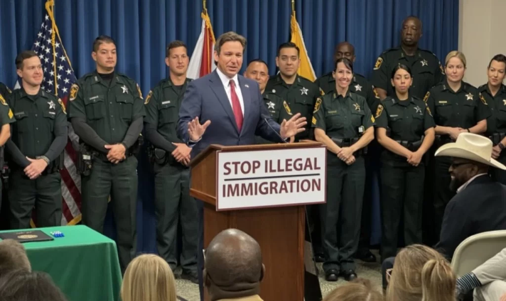 Governor DeSantis Combats Illegal Immigration