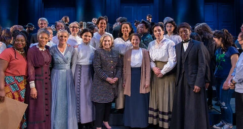 “Suffs” A Woke Play Co-Produced by Hillary Clinton