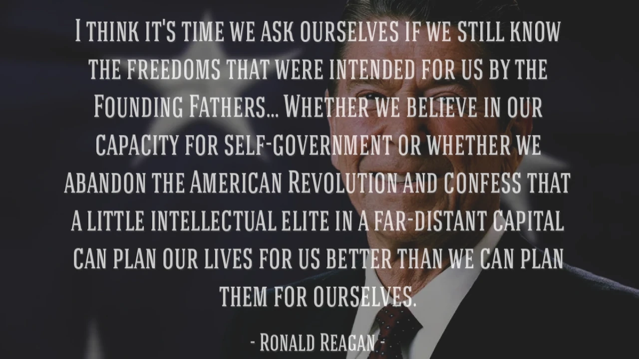 Self-Reliance, Personal Responsibility and the American Way