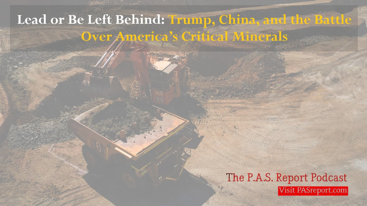 Trump, China, and the Battle Over America’s Critical Minerals
