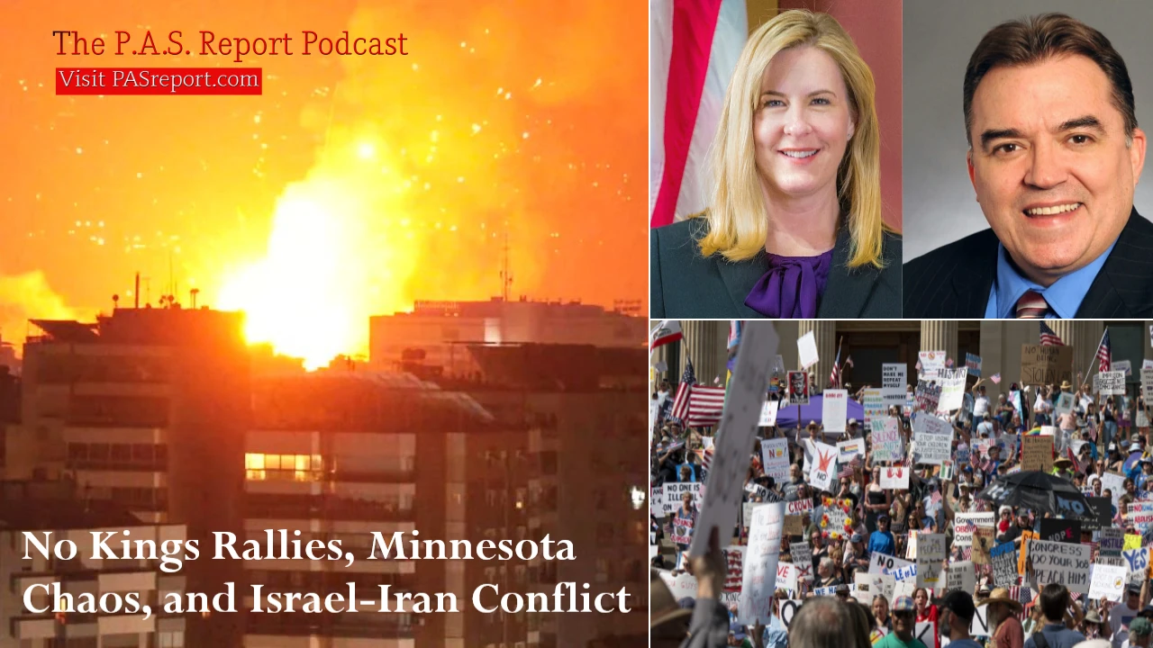 No Kings Rallies, Minnesota Chaos, and Israel-Iran Conflict