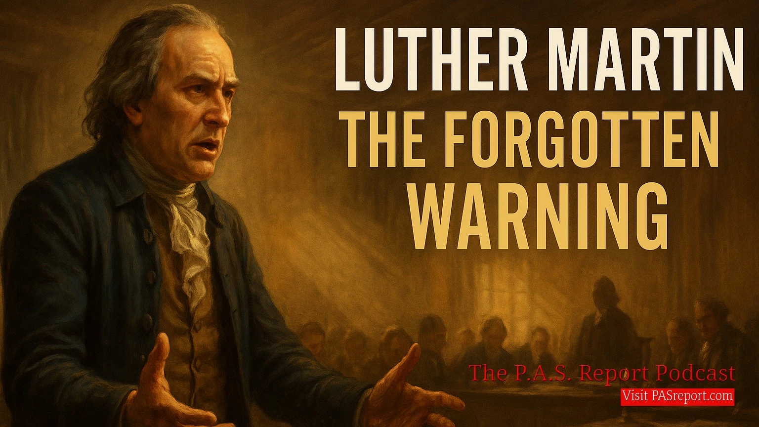 The Rise of Big Government and the Forgotten Patriot Who Warned America: Luther Martin