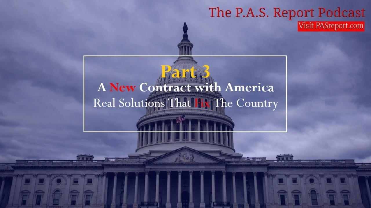 A New Contract With America Part 3: Energy Dominance, Election Integrity, and Restoring Trust