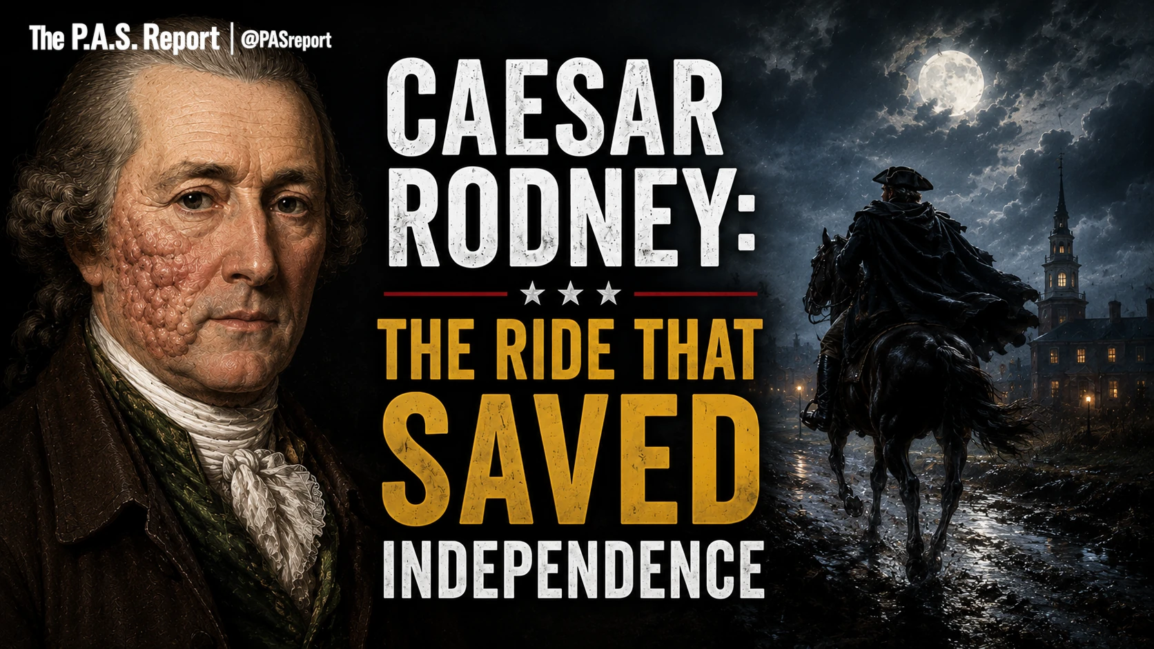 Caesar Rodney: The Ride That Saved Independence