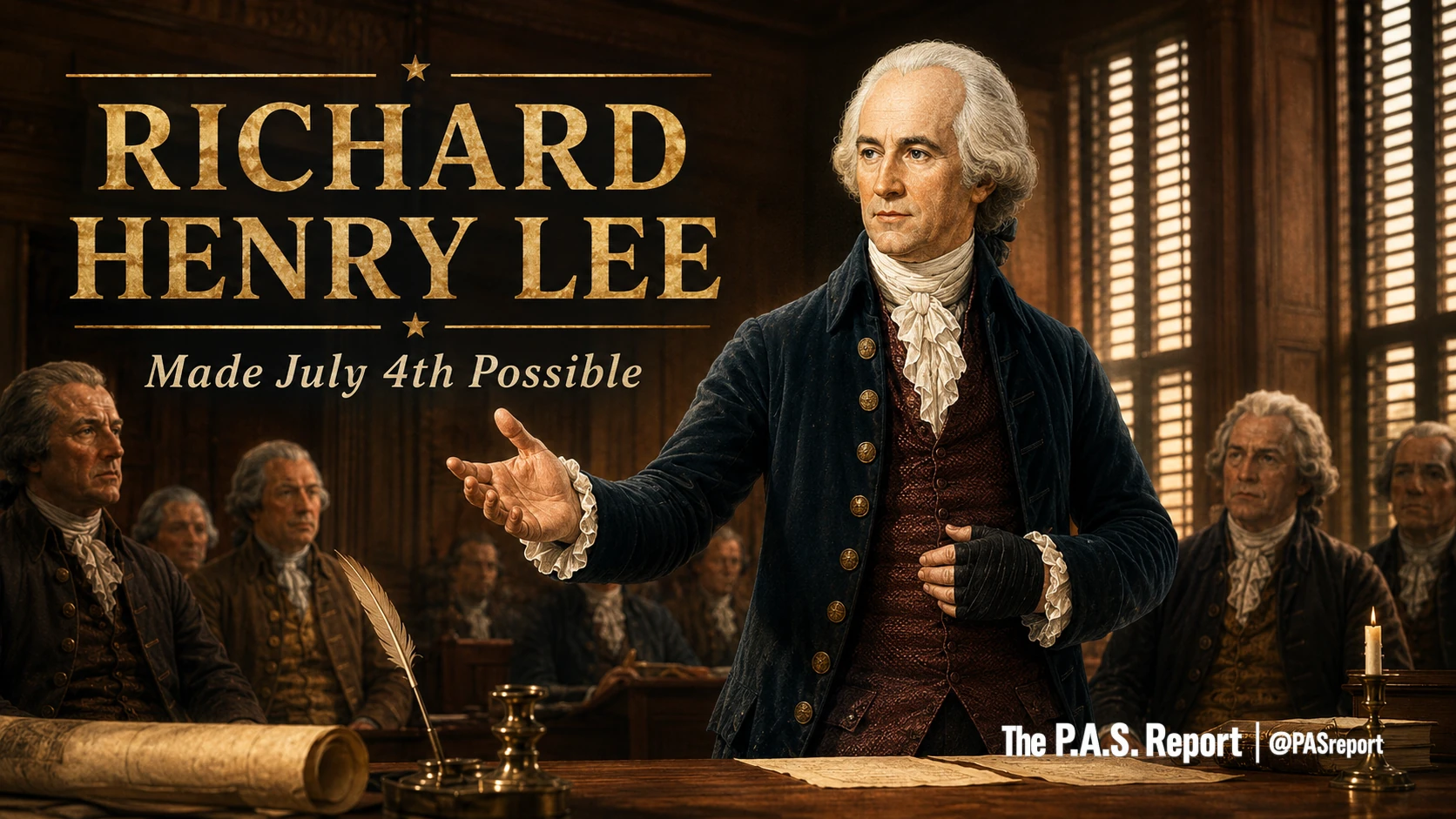 Richard Henry Lee: The Founding Father Who Made July 4th Possible