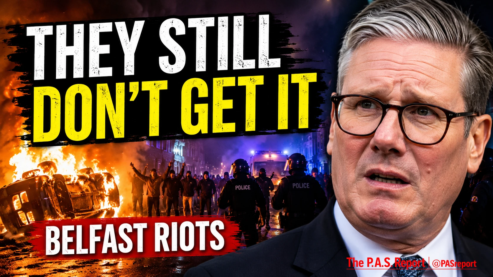 Europe’s Migration Crisis: Belfast Riots Expose Elite Gaslighting