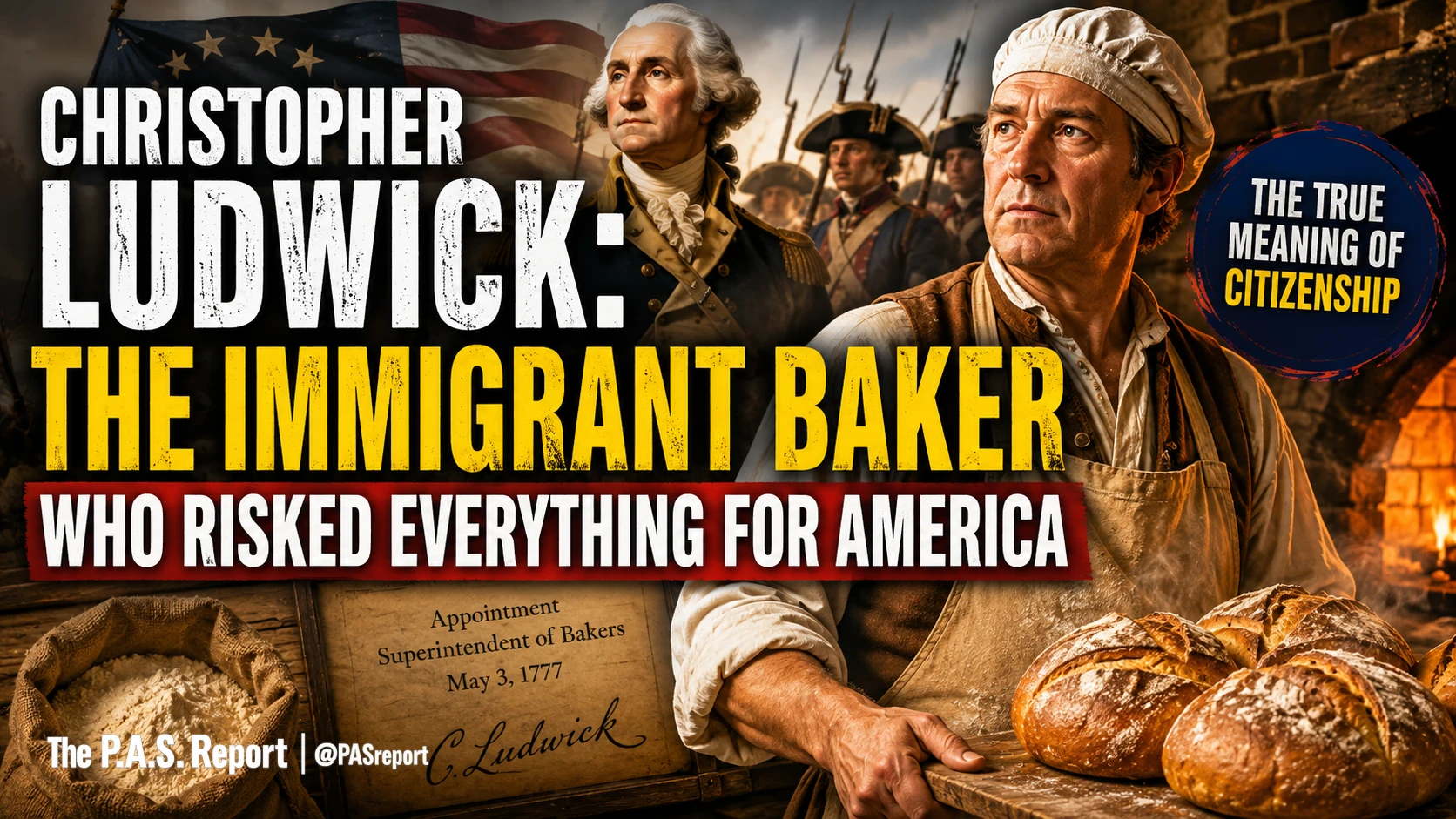 Christopher Ludwick: The Immigrant Baker Who Risked Everything for America