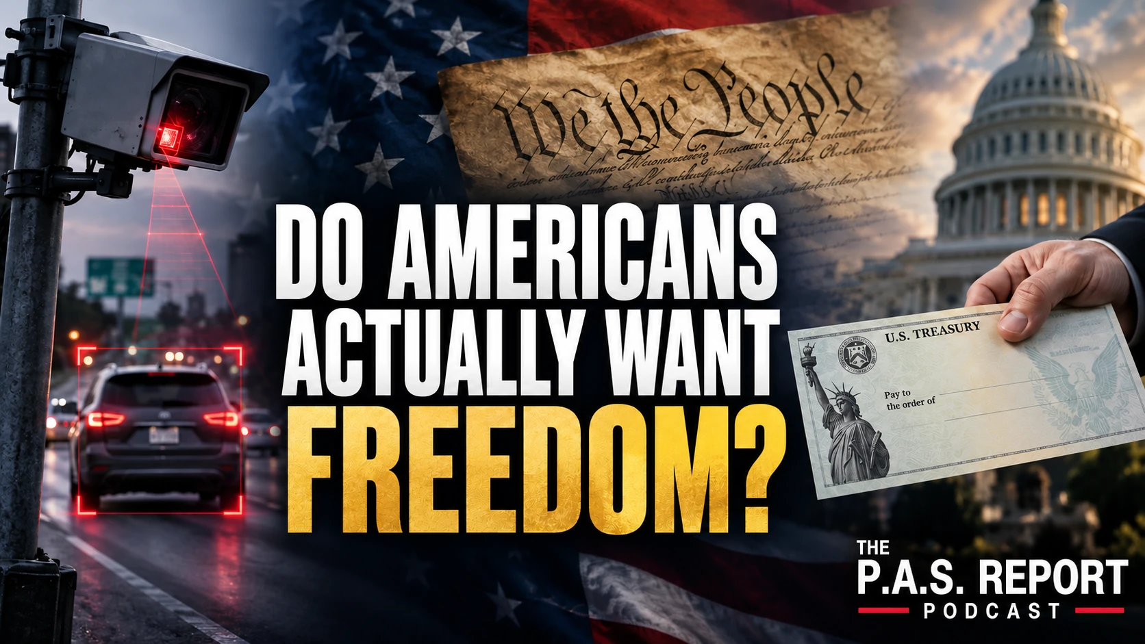 Do Americans Actually Want Freedom? | Flock Cameras & Government Handouts