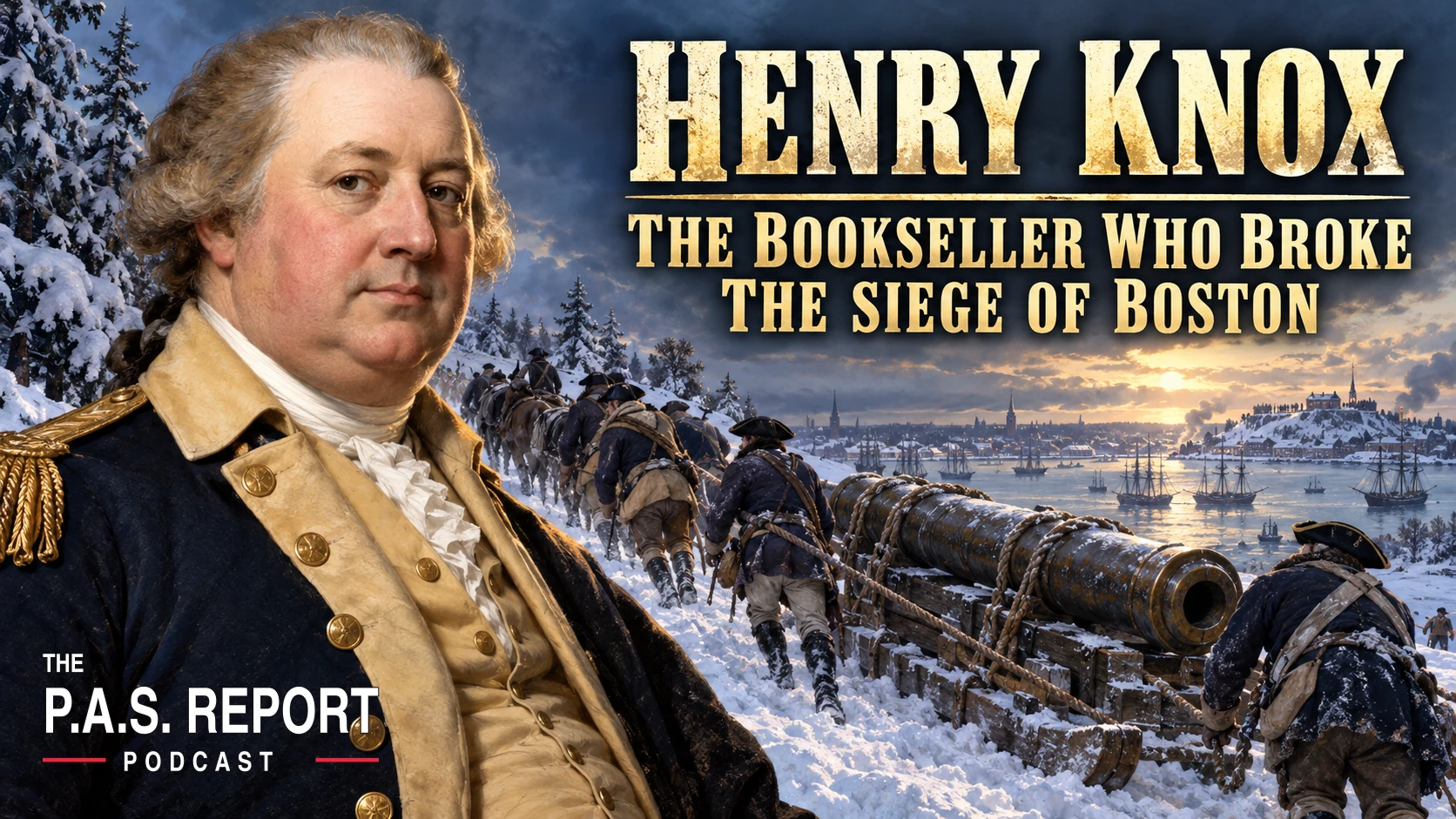 Henry Knox: The Bookseller Who Broke the Siege of Boston