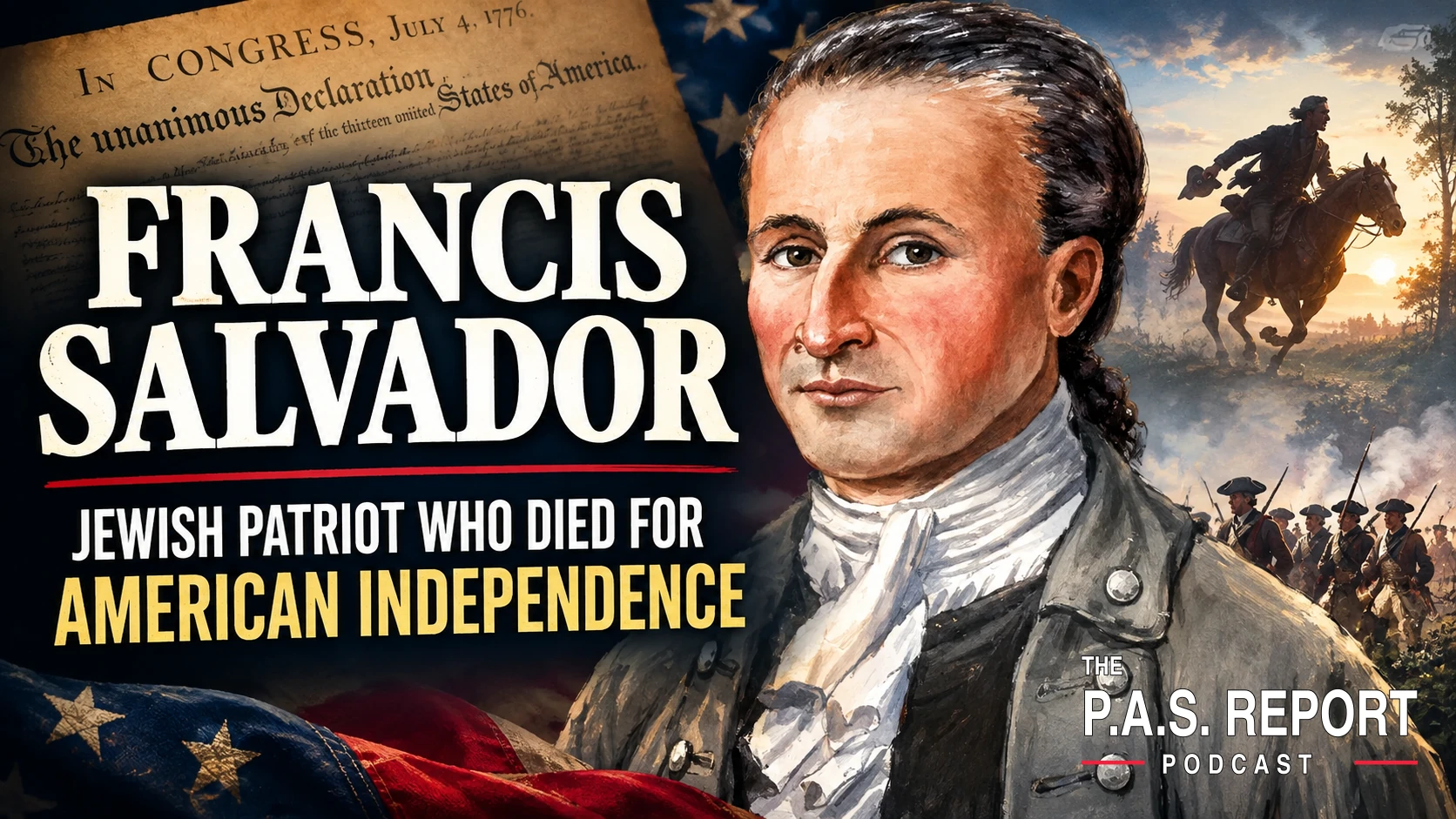Francis Salvador: Jewish Patriot Who Died for American Independence